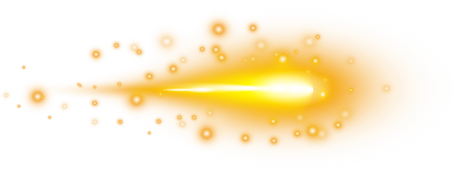 Motion light effect for banners. Golden lines. The effect of speed on a transparent background. Lines of light, speed and movement. Vector lens flare.